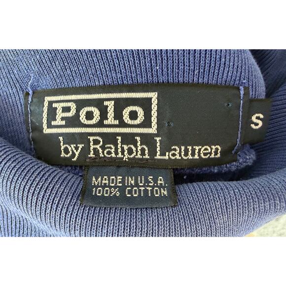 Vintage Polo by Ralph Lauren Mock Neck Long Sleeve Shirt – Made in USA - Picture 4 of 4